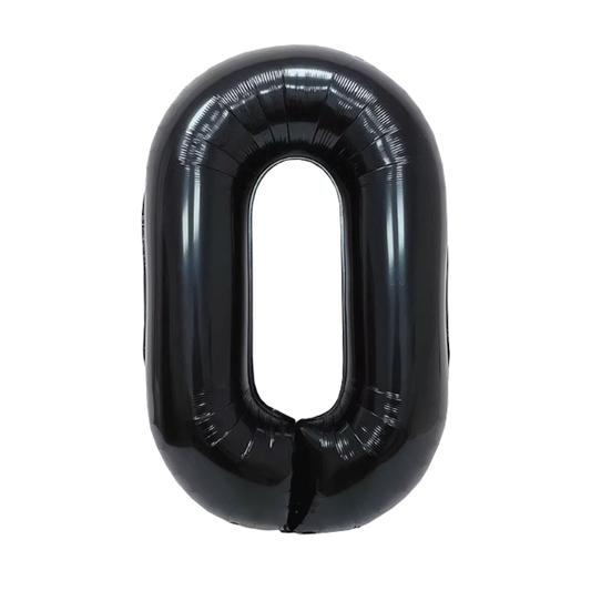 Numbers Black 40"