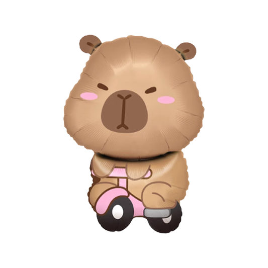 Cartoon Capybara Birthday Scooter 26"