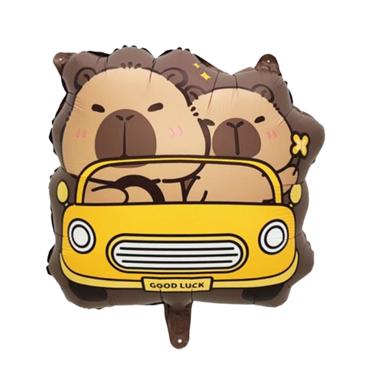 Cartoon Capybara Car 20"