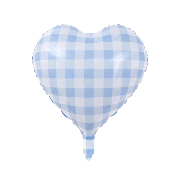 Checkered Heart 18"