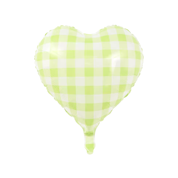 Checkered Heart 18"