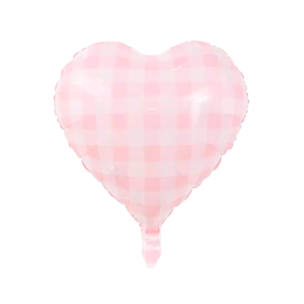 Checkered Heart 18"