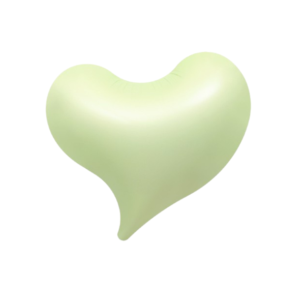 Curved Heart 18"