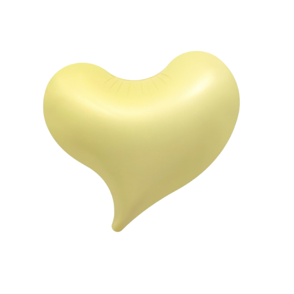 Curved Heart 18"