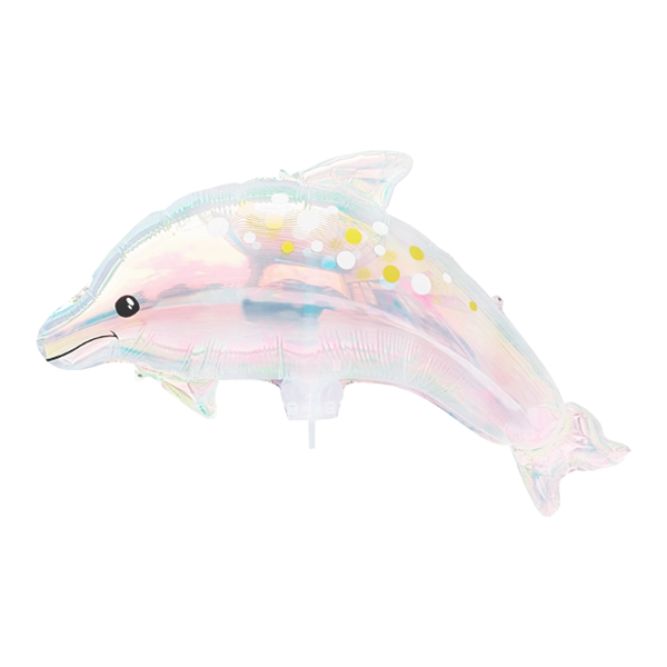4D Transparent Dolphin 26"