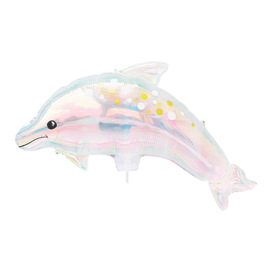 4D Transparent Dolphin 26"