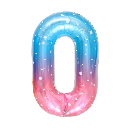 Numbers Jelly Gradient Sky 40"