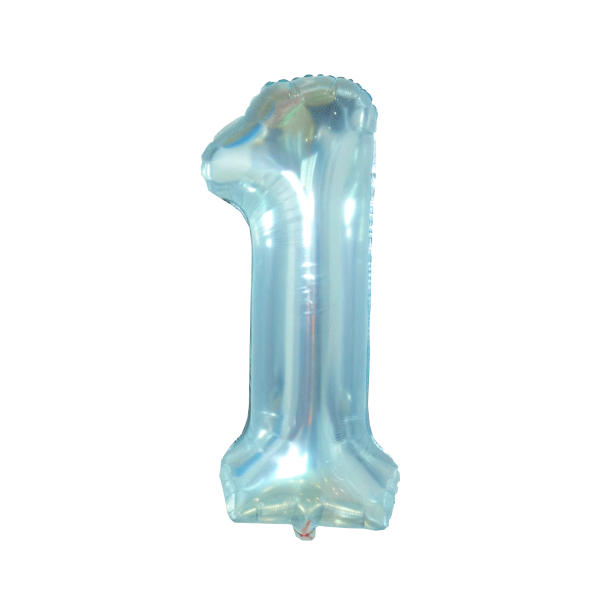 Numbers Jelly Blue 40"