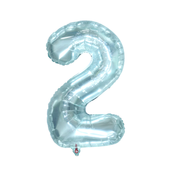 Numbers Jelly Blue 40"