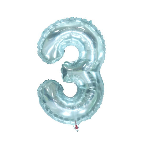Numbers Jelly Blue 40"