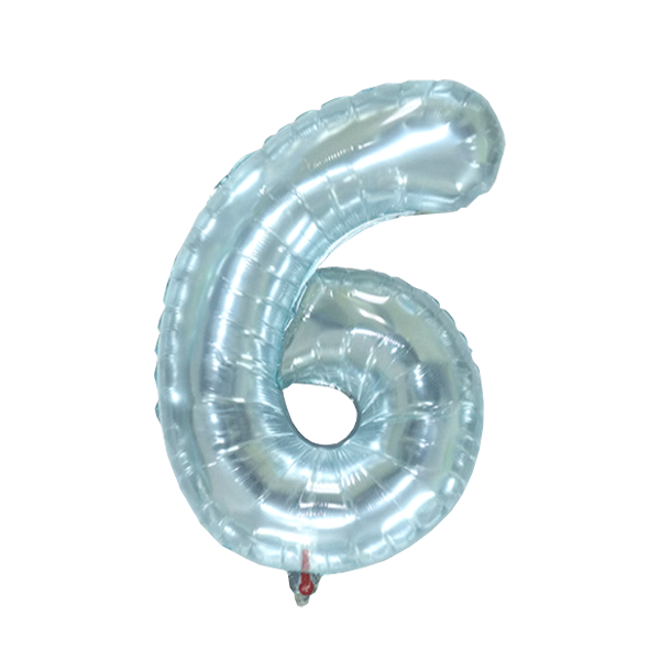 Numbers Jelly Blue 40"