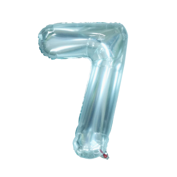 Numbers Jelly Blue 40"