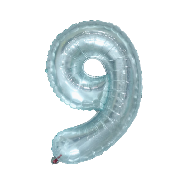 Numbers Jelly Blue 40"