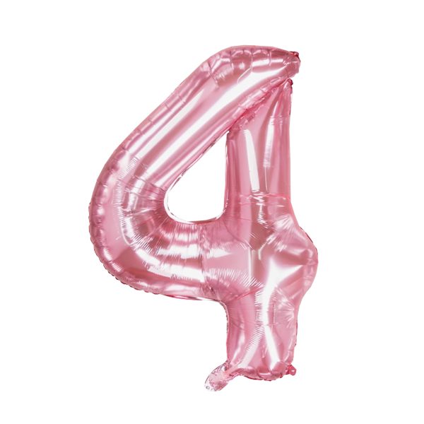 Numbers Jelly Pink 40"