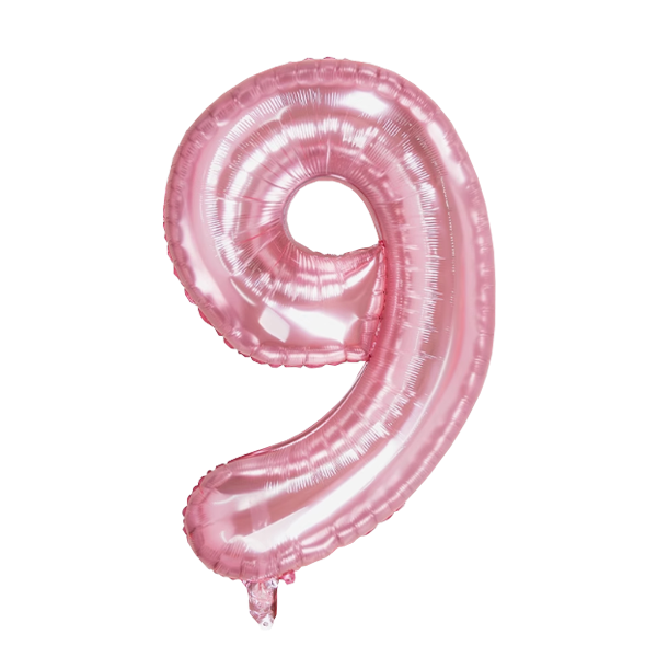 Numbers Jelly Pink 40"