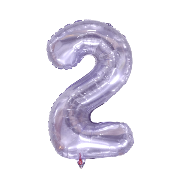 Numbers Jelly Purple 40"