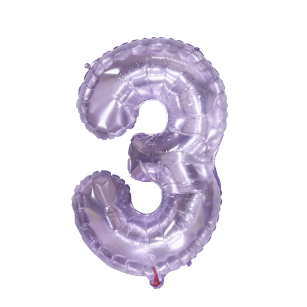 Numbers Jelly Purple 40"