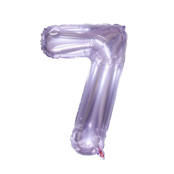 Numbers Jelly Purple 40"
