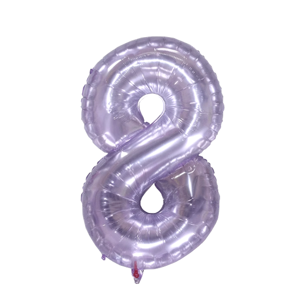 Numbers Jelly Purple 40"