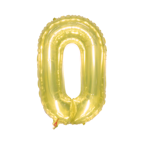 Numbers Jelly Yellow 40"