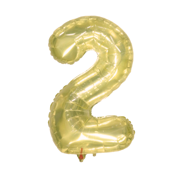 Numbers Jelly Yellow 40"