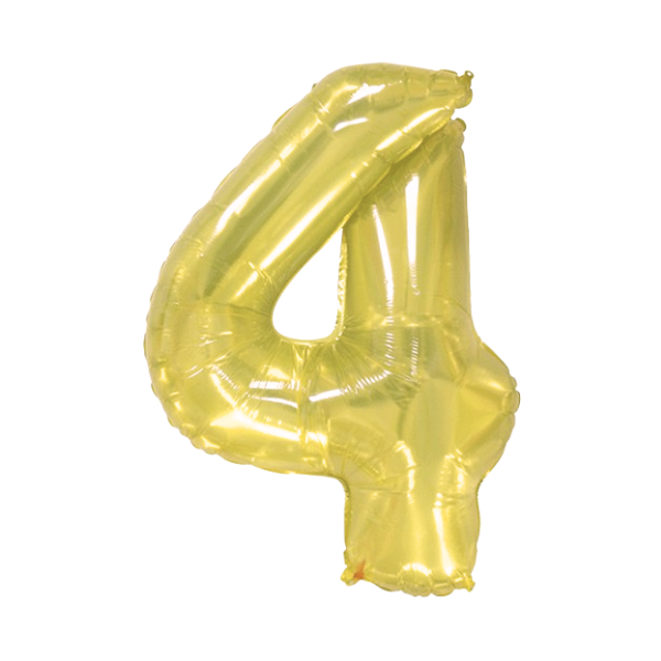 Numbers Jelly Yellow 40"