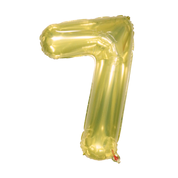 Numbers Jelly Yellow 40"