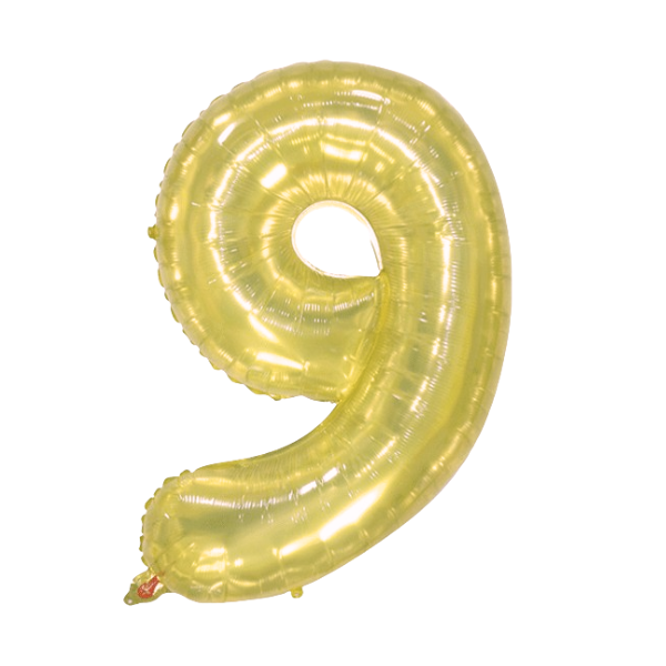 Numbers Jelly Yellow 40"