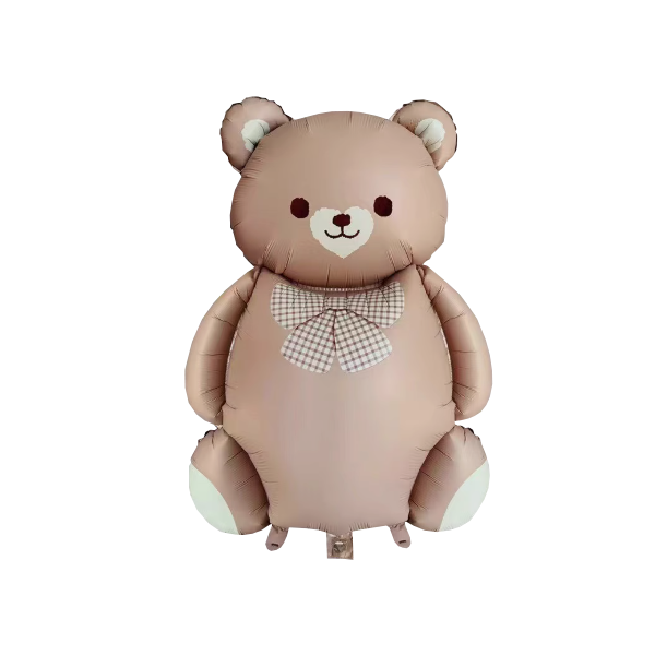 Pastel Bow Tie Bear 35"