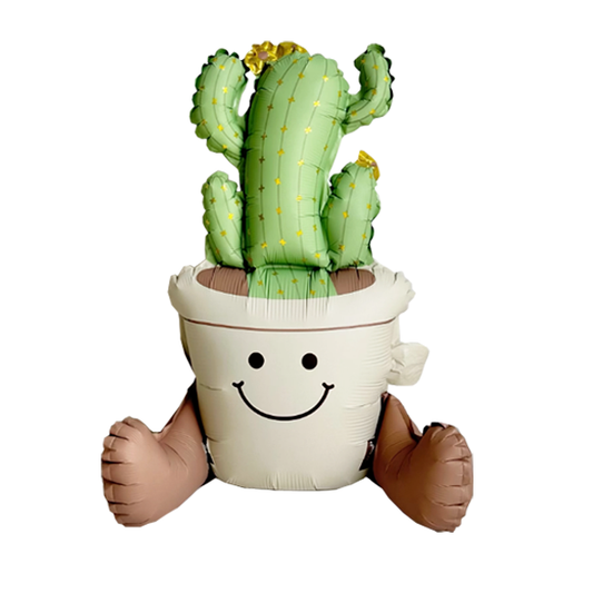 Pastel Potted Cactus 23"