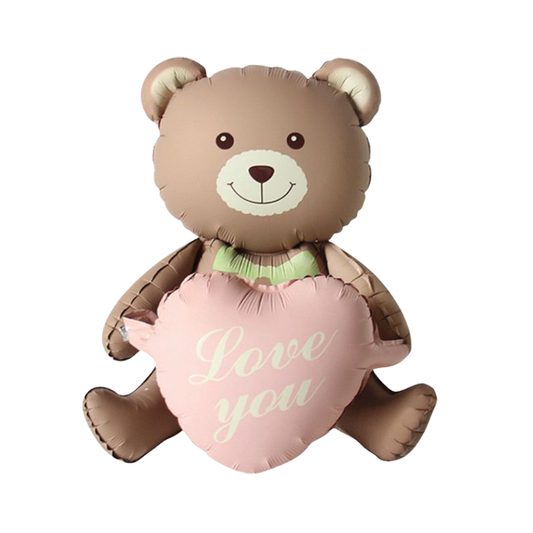 3D Pastel Bear with Love 42"