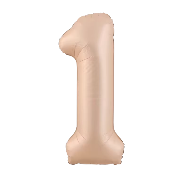 Numbers Pastel Caramel 40"