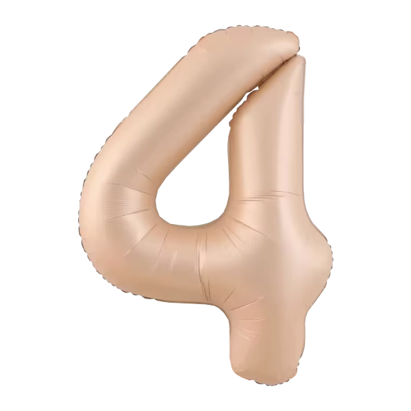 Numbers Pastel Caramel 40"