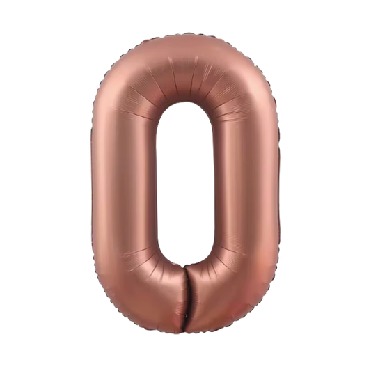 Numbers Pastel Brown 40"