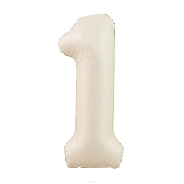 Numbers Pastel Cream 40"