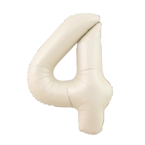 Numbers Pastel Cream 40"