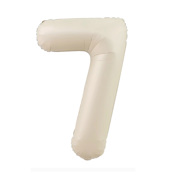 Numbers Pastel Cream 40"