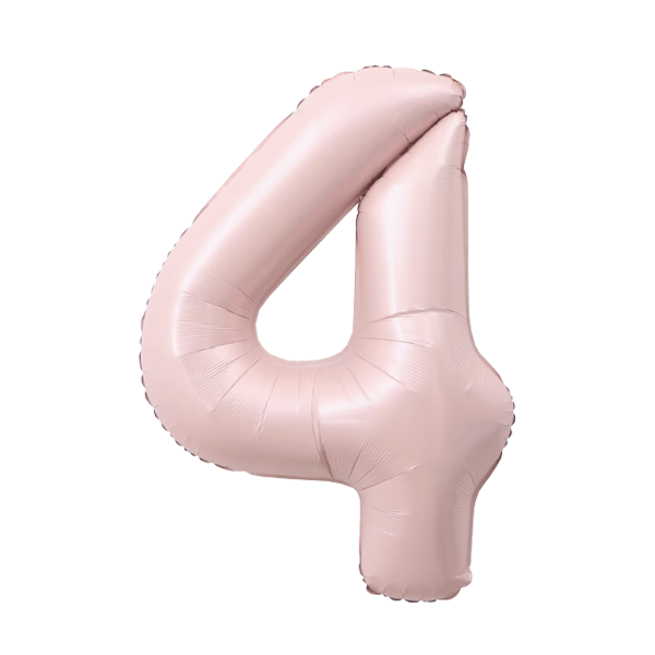 Numbers Pastel Pink 40"