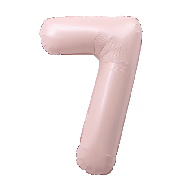 Numbers Pastel Pink 40"