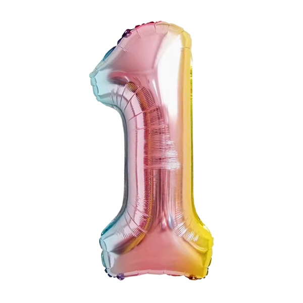 Numbers Rainbow 40"
