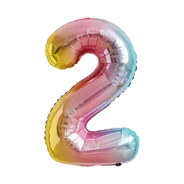 Numbers Rainbow 40"