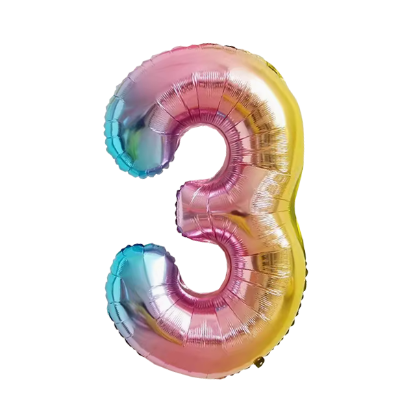 Numbers Rainbow 40"