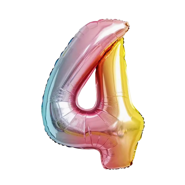 Numbers Rainbow 40"
