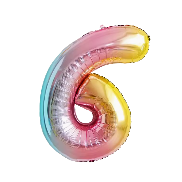 Numbers Rainbow 40"