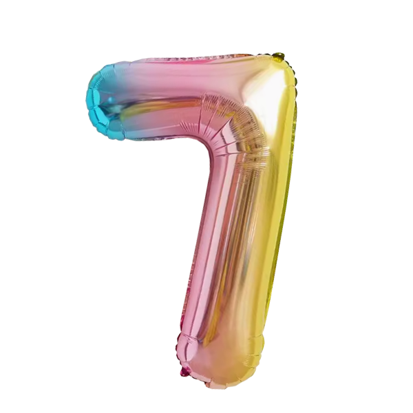 Numbers Rainbow 40"
