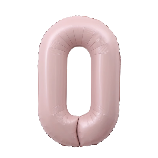 Numbers Pastel Pink 40"
