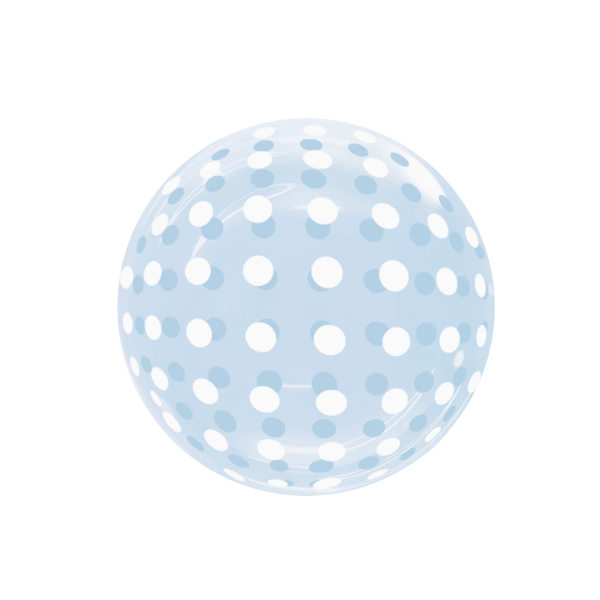 Transparent Bobo Polka Dot 18"