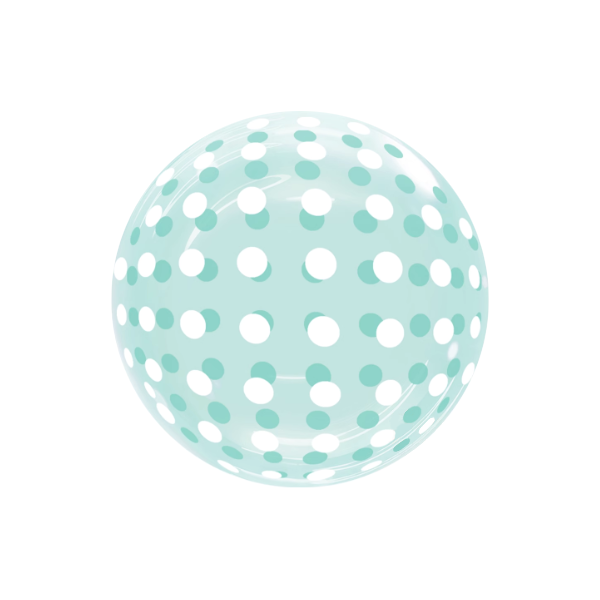 Transparent Bobo Polka Dot 18"