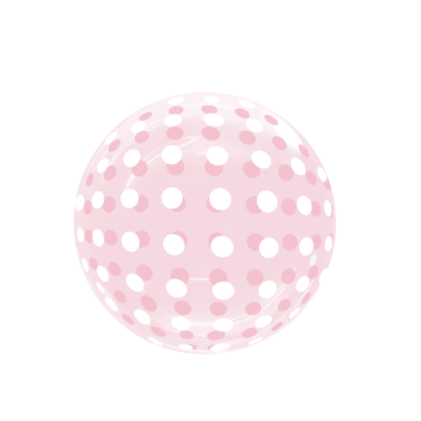 Transparent Bobo Polka Dot 18"
