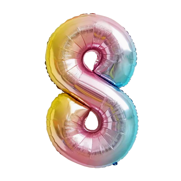 Numbers Rainbow 40"